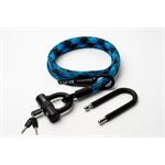 tex-lock tex-lock eyelet L 160cm + U/X-Lock, morphoblau