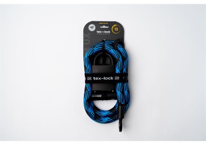 tex-lock tex-lock eyelet L 160cm + U/X-Lock, morphoblau