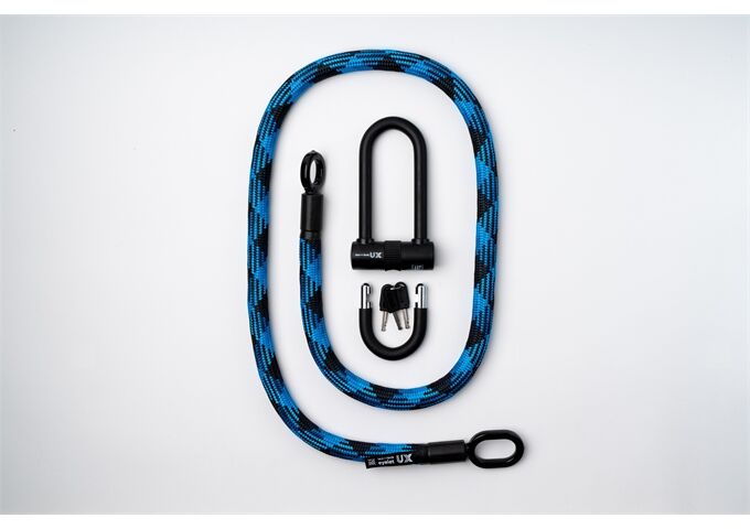 tex-lock tex-lock eyelet L 160cm + U/X-Lock, morphoblau