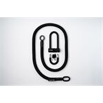 tex-lock tex-lock eyelet L 160cm + U/X-Lock, schwarz
