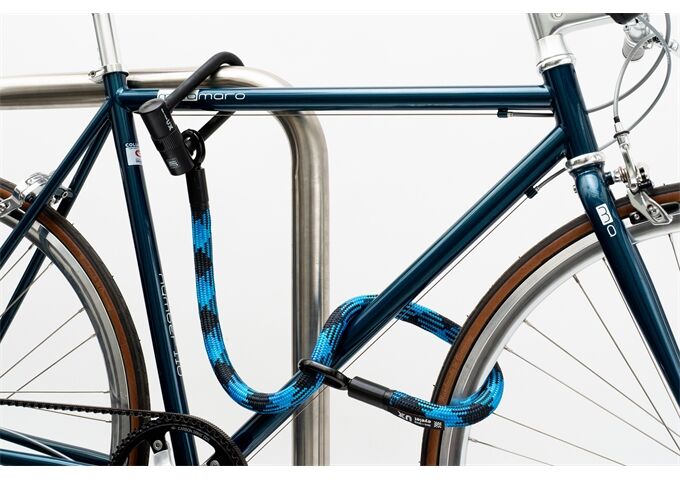 tex-lock tex-lock eyelet M 120cm + U/X Lock, morphoblau
