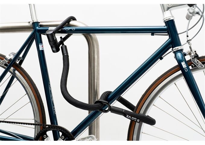 tex-lock tex-lock eyelet M 120cm + U/X-Lock, schwarz