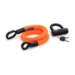 tex-lock tex-lock eyelet S 80cm + U-Lock, orange