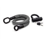 tex-lock tex-lock eyelet S 80cm + U-Lock, grau/schwarz
