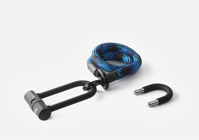 tex-lock tex-lock eyelet S 80cm + U/X-Lock, blau