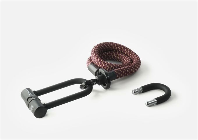 tex-lock tex-lock eyelet S 80cm + U/X-Lock, chateau red