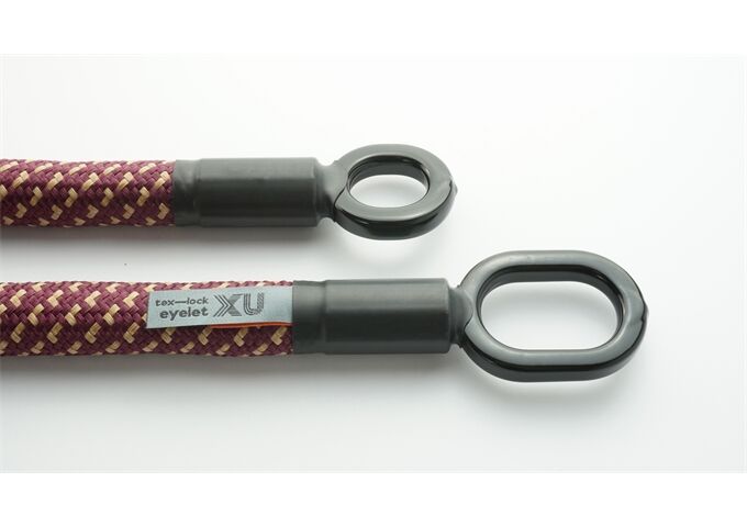tex-lock tex-lock eyelet S 80cm + U/X-Lock, chateau red
