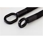 tex-lock tex-lock eyelet S 80cm + U/X-Lock, schwarz