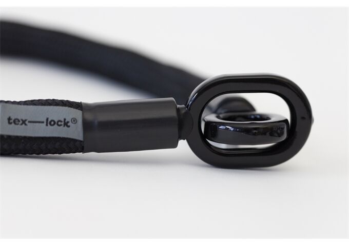 tex-lock tex-lock eyelet S 80cm + U/X-Lock, schwarz