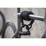 tex-lock tex-lock eyelet S 80cm + U/X-Lock, schwarz