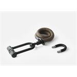 tex-lock tex-lock eyelet S 80cm + X-Lock, gold/schwarz