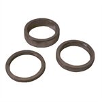 Matrix Spacer Set Alu 1 1/8" 3/5/10mm schwarz