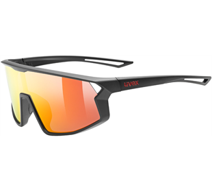 Uvex skyrise jr. (black matt / mir.red)