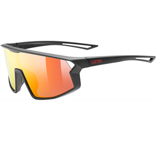 Uvex skyrise jr. (black matt / mir.red)