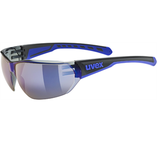 Uvex equate (black-blue matt / mir.blue)