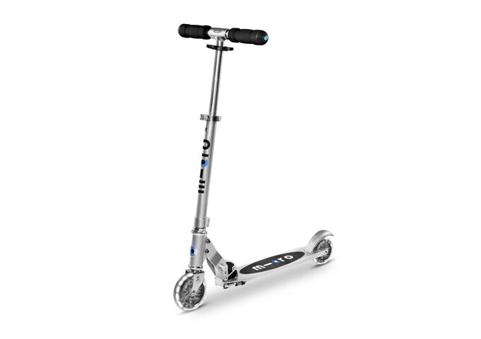 Micro Mobility Micro Sprite LED silver matt