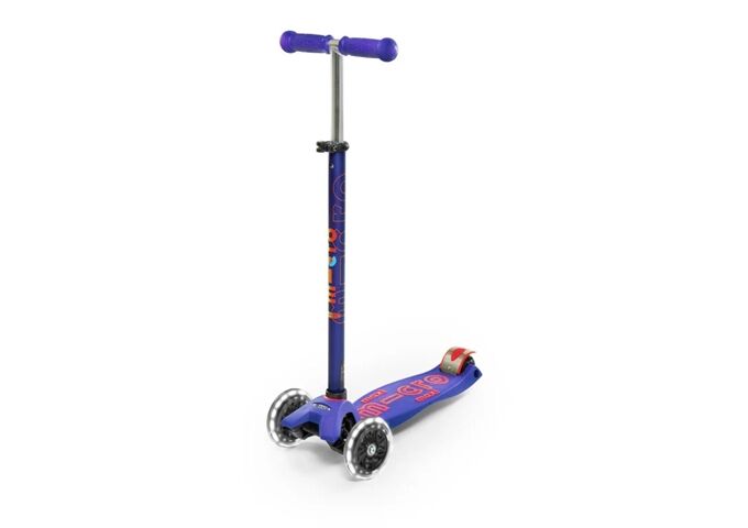 Micro Mobility Maxi Micro Deluxe LED blue
