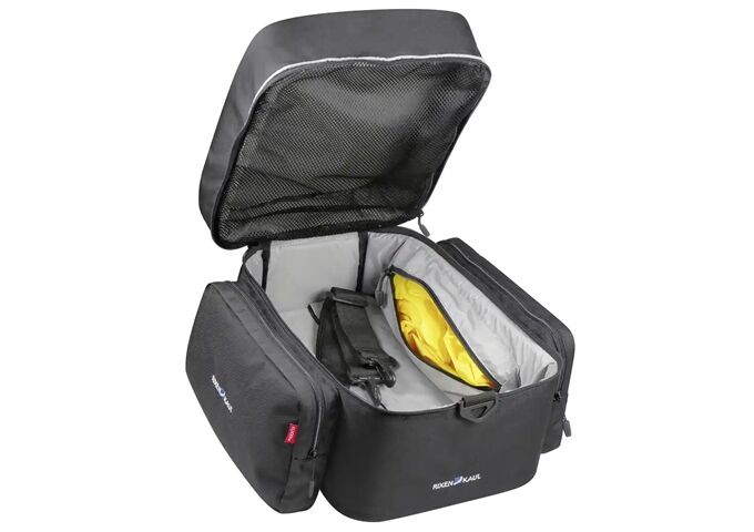 Klickfix Rackpack Touring mit KLICKfix UniKlip 2 Adapter