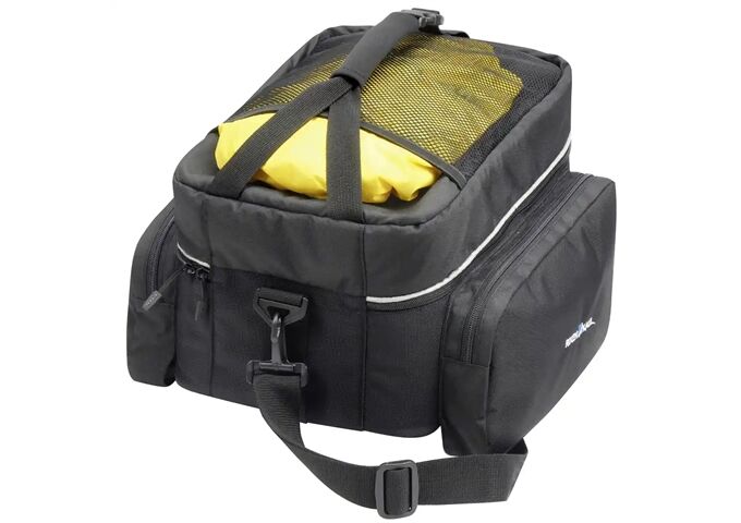 Klickfix Rackpack Touring mit KLICKfix UniKlip 2 Adapter