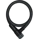 Abus 6615K/85/15 Microflex Kabel/Schlüssel black