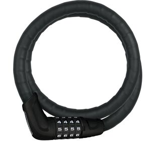 Abus 6615C/85/15 Tresorflex Kabel/4 Zahlen black (schwarz)