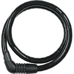 Abus 1360/110 Steel-O-Flex Tresor Kabel/4 Zahlen black