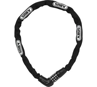 Abus 5805C/75 Steel-O-Chain Kette/4 Zahlen black (schwarz)