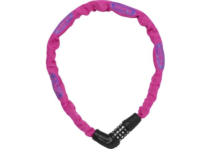 Abus 5805C/75 Steel-O-Chain pink Kette/4 Zahlen
