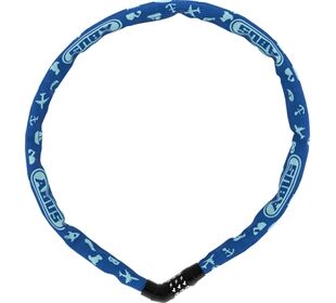 Abus 4804C/75 Steel-O-Chain Symbols blue (blau)