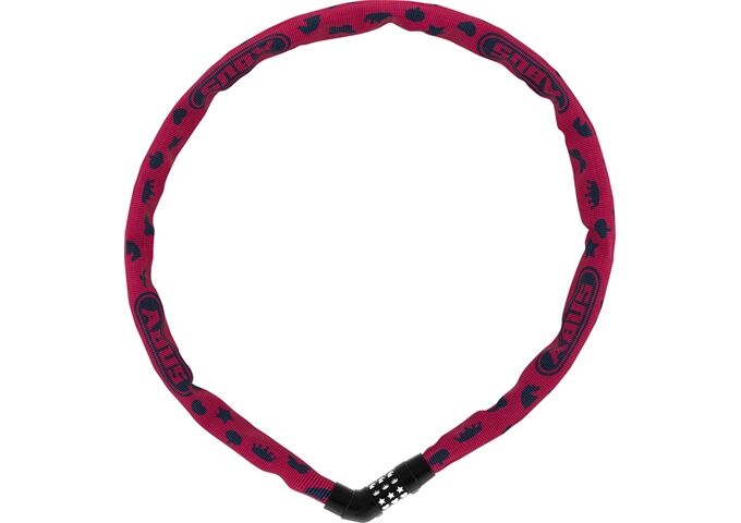 Abus 4804C/75 Steel-O-Chain Symbols pink
