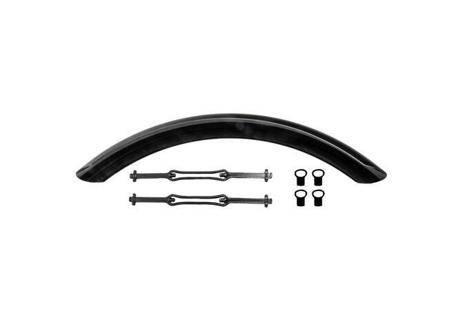 Ortlieb Quick Rack Mudguard 50mm; black