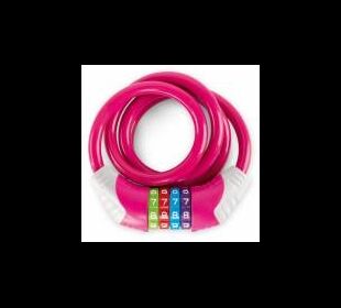 Puky KS 12 Kinder-Fahrradschloss lovley pink (lovely pink)
