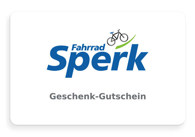 Fahrrad Sperk Geschenkgutschein 20€