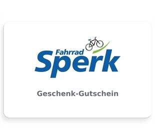 Fahrrad Sperk Geschenkgutschein