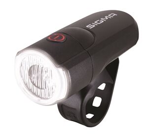 Sigma LED Batteriefrontleuchte Aura 30 Lux (schwarz)