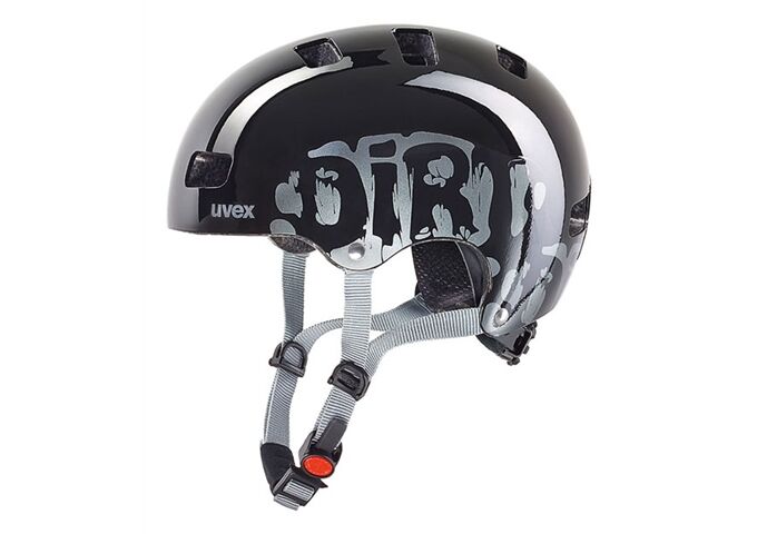 Uvex kid 3, dirtbike black, 51-55