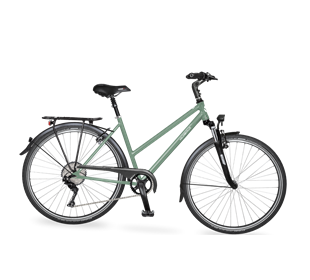 Velo de Ville A200 Allround 11Gg Deore Trapez (eucalyptus green)