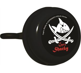 Bike Fashion Kinderglocke Capt´n Sharky schwarz