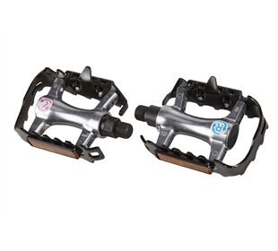 Matrix MTB Pedal PE10 9/16" kugelgelagert sz/si (schwarz/silber)