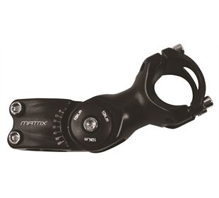 Matrix Ahead-Vorbau ST16 Alu 25,4mm/110mm (schwarz)