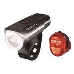 Sigma LED Beleuchtungs-Set Aura 60 Lux + Nugget II USB