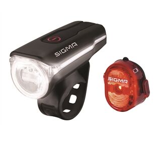 Sigma LED Beleuchtungs-Set Aura 60 Lux + Nugget II USB