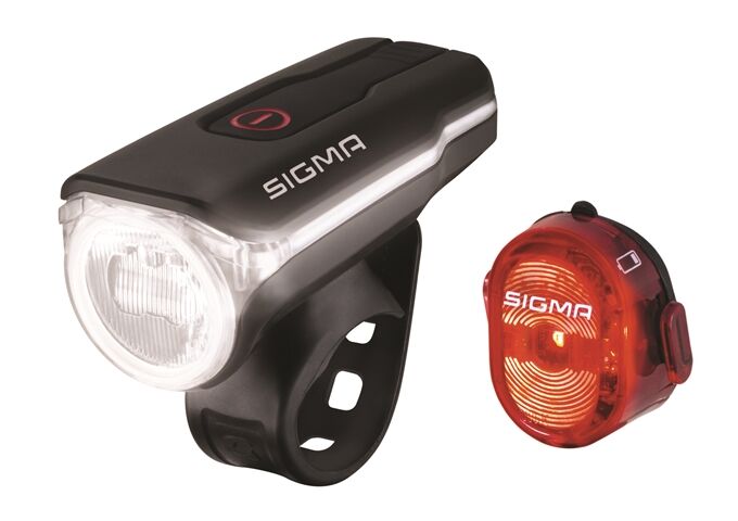 Sigma LED Beleuchtungs-Set Aura 60 Lux + Nugget II USB