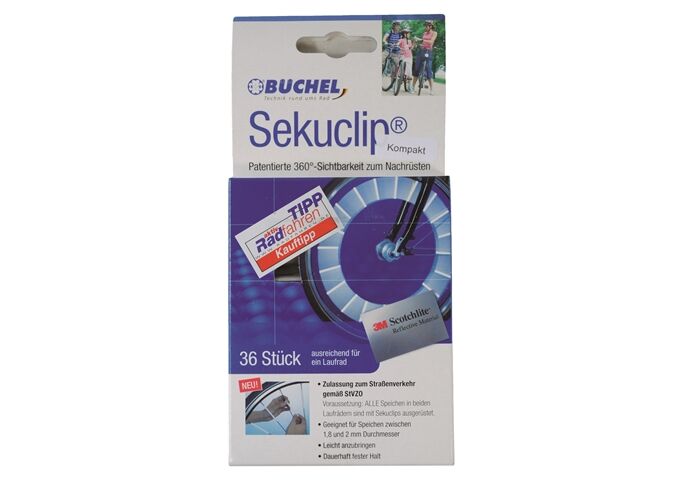 3M Speichensticks Sekuclip 3M 36 Stück weiss 60mm