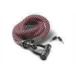 tex-lock tex-lock eyelet S 80cm + U-Lock, chateau red