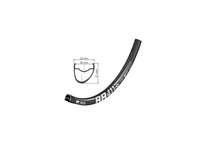 DT Swiss Felge DT Swiss RR 411 asym. DB 28" sz