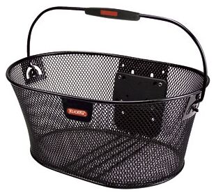 Klickfix Oval Korb feinmaschig schwarz