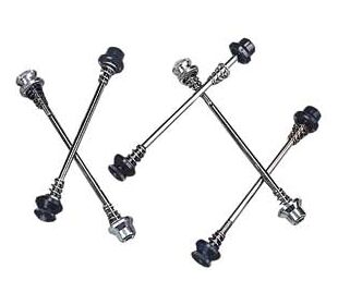 Mounty VR + HR Lite-Axles schwarz