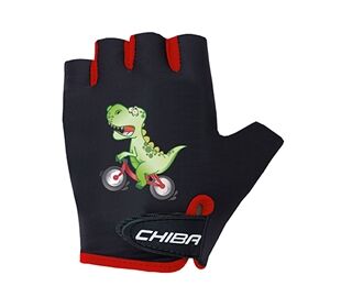 Chiba Cool Kids Dinosaurie XS (schwarz/rot)