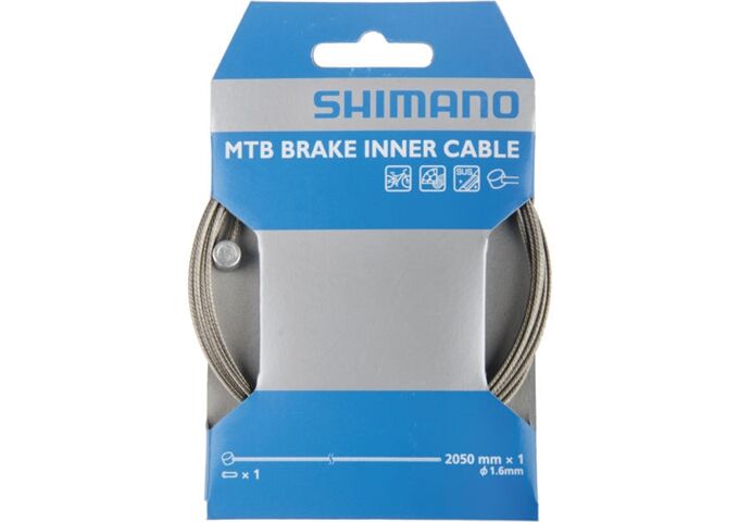 Shimano Bremszug MTB m. Walzennippel 2050mm